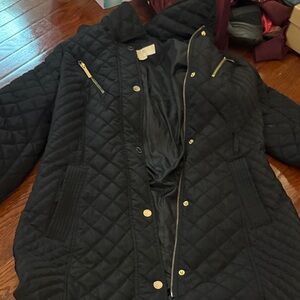 Michael Kors Black Quilted Puffer Jacket